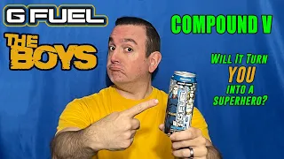 GFuel Compound V Energy Drink Can Review; The energy drink inspired by The Boys