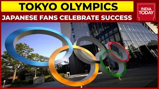 Japanese Fans Celebrate Olympic Success, Japan Wins 27 Gold Medals| India Today