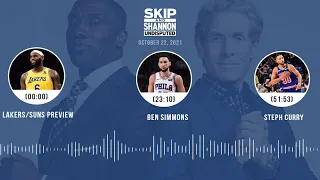 Lakers/Suns preview, Ben Simmons, Steph Curry | UNDISPUTED audio podcast (10.22.21)