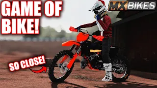 THE BEST GAME OF BIKE WE HAVE EVER DONE! ON THE NEW 2023 SUPERMINIS! (MX BIKES)