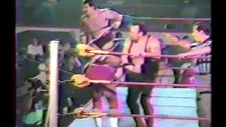 Frenchy Martin & Richard Charland vs. Ron Ritchie & Gino Brito, Jr. (June 21, 1986)