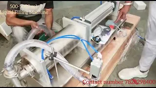 Liquid Filling Machine 5 ltr !! Pneumatic Liquid Filling Machine