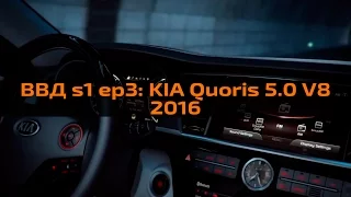 KIA Quoris 5.0 V8 2015 / Впечатления / Визит к Коту / Голда в аэрографии / Стиха