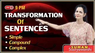 Transformation of Sentences | Complete English Grammar | English with Suman Sooryawanshi Ma'am