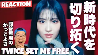 K-POPスター集団の貫禄と実力で新時代を切り拓く！TWICE "SET ME FREE" M/V REACTION !