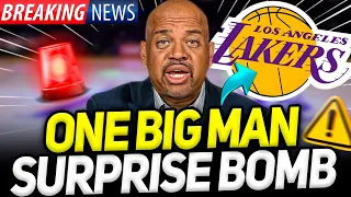 🚨BOMBASTIC SURPRISE! BEST HIRING! BIG PLAYER ARRIVING? NOBODY IMAGINED! LAKERS NEWS!