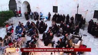 Giovanni Caccamo in concert for the Holy Land