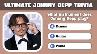 Think You Know Johnny Depp? Prove It with Our Ultimate Trivia Challenge!