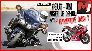 Poser le genou avec tout + essai Honda CBR1000RR- Moto Journal (English subs)