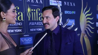 Saif Ali Khan at the IIFA ROCKS Green Carpet