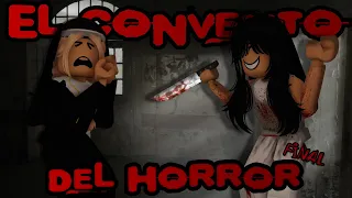 LA MONJA QUE HIZO COSAS TERRIBLES FINAL | EL CONVENTO DEL HORROR |TANGOCHINI 🐰 #robloxterror #roblox