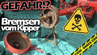 Bremsen vom Kipper | Asbest in den Belägen? | VORSICHT ist geboten! | Bruns Kipper | Mr. Moto