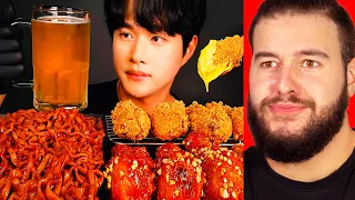 Coreano Cocinando Pollo En Una Lata de Cerveza ... | ASMR MUKBANG