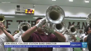 College Station High and A&M Consolidated bands march their way to state UIL