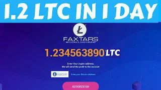 Mine 1.2 LTC in 1 day - Free litecoin  Mining Website 2022 | Payment Proof