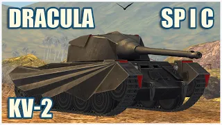 Dracula, KV-2 & Spähpanzer SP I C • WoT Blitz Gameplay