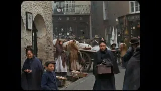 1902, Wexford, Ireland: First Time Seeing a Movie Camera at The Bullring Market