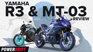 2023 Yamaha R3 and MT-03: Launched at Rs. 4,64,900 and Rs. 4,59,900 | PowerDrift
