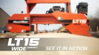 LT15WIDE Portable Sawmill in Action | Wood-Mizer