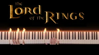 The Lord of the Rings - One Ring to Rule Them All (piano cover)