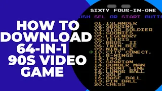How to download free 64-in-1 old 90s video game for android mobiles ll