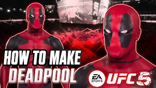 How To Make Deadpool In EA Sports UFC 5 (Create-A-Fighter Formula) | Spree Gaming