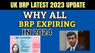 Uk BRP 2023 Latest Update : Understand 31st December 2024 Uk BRP Card Expiry Date