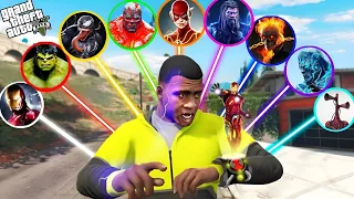 GTA 5 : Franklin Tries New Avengers Watch To join Avengers in GTA 5 !