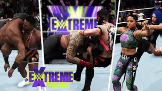 WWE Extreme Rules 2021 Full Show Simulation - WWE 2K20 Highlights