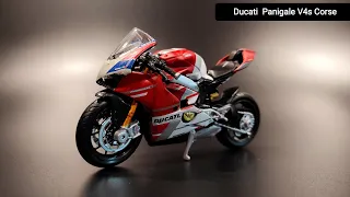 Toy-Model EP031 1:18 Ducati Panigale V4s Corse ซุปเปอร์ไบค์หายาก คันจริงมีเพียง 12 คันในโลก