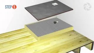 Installing a Raised Wetroom Base on a Wooden Floor - Wetrooms Online