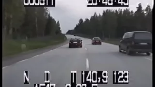 Lotus Omega vs Swedish police (Very high quality)