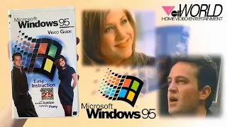 Microsoft Windows 95 Video Guide with Jennifer Aniston & Matthew Perry |  (VHS) 1995