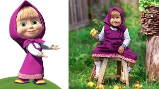 Masha and the Bear in Real Life