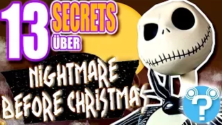 13 geheime FAKTEN über NIGHTMARE BEFORE CHRISTMAS