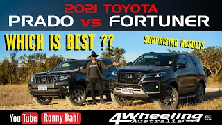 FORTUNER vs PRADO