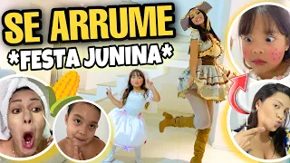 SE ARRUME COM A GENTE PARA O ARRAIÁ! *nos surpreendemos* 😱🌽✨