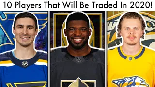 10 NHL Players That Will Be Traded In 2020 (Hockey Trade Rumors & Blues/Preds Rumours Talk 2019-20)