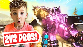 6 Year Old Warzone Prodigy Challenges Pros & this happened...