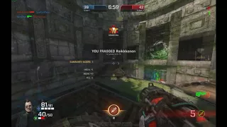 Quake Champions: Three Combo Kills In A Row