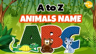 "A to Z: Animals Name Guessing Game For Kids in 5 Minutes"