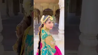 Sabooraly bridal dress | Ali Ansari And Saboor Aly | Cute Couple #shorts #sabooraly #aliansari