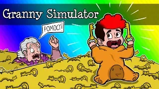 🔥 COŚ SIĘ ZEPSUŁO! ZCHEATOWAŁEM KLUCZE! | GRANNY SIMULATOR /w Puzonik