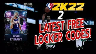 2 NEW LOCKER CODES TODAY IN NBA 2K22