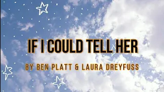 Ben Platt ft. Laura Dreyfuss ( Dear Evan Hansen ) - If I Could Tell Her ( Lyrics Video )