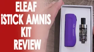 Eleaf iStick Amnis Kit Review ✌️🚭