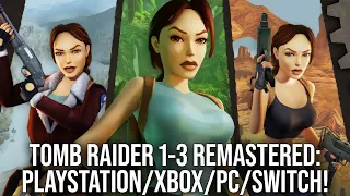 Tomb Raider 1-3 Remastered - PlayStation/Xbox/PC/Steam Deck/Switch - Digital Foundry Tech Review