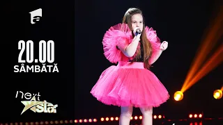 Incredibil ce voce la doar 8 ani! Alesia Sana interpretează piesa "Girl on fire" | Next Star