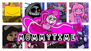 FNF Mommytime - But Every Turn A Different Character Sings It! (Mommytime BETADCIU)