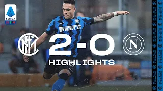INTER 2-0 NAPOLI | HIGHLIGHTS | Three points wearing the 2020/21 home kit! 👊🏻⚫🔵